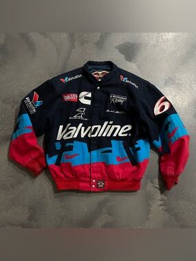 JH Vintage 2000 NASCAR Mark Martin Valvoline Jacket Sz XL Men’s 
(Abr A-2)